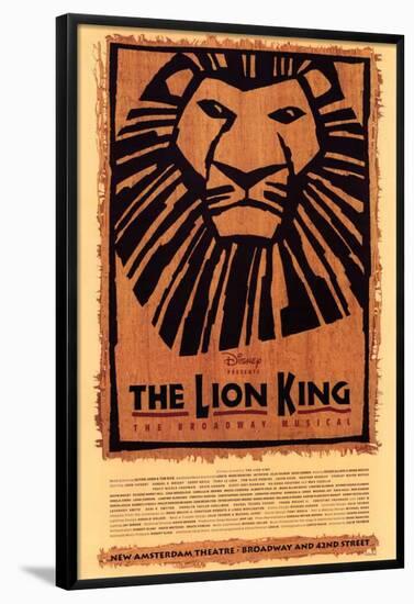 The Lion King (Broadway)-null-Framed Poster