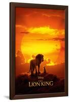 The Lion King - Mufasa and Simba-null-Framed Standard Poster