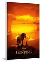The Lion King - Mufasa and Simba-null-Framed Standard Poster