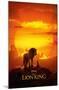 The Lion King - Mufasa and Simba-null-Mounted Standard Poster