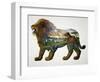 The Lion King-John Van Straalen-Framed Premium Giclee Print