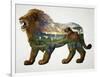 The Lion King-John Van Straalen-Framed Giclee Print