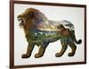 The Lion King-John Van Straalen-Framed Giclee Print