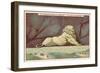 The Lion of Belfort, France-null-Framed Giclee Print