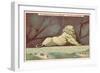 The Lion of Belfort, France-null-Framed Giclee Print