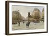 The Lion of Belfort; Le Lion De Belfort-Eugene Galien-Laloue-Framed Giclee Print