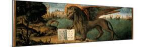The Lion of St Mark-Vittore Carpaccio-Mounted Photographic Print