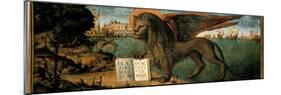 The Lion of St Mark-Vittore Carpaccio-Mounted Photographic Print