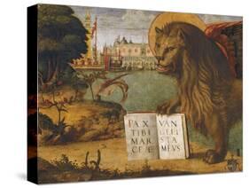 The Lion of St Mark-Vittore Carpaccio-Stretched Canvas
