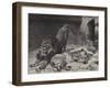 The Lion's Awakening-Paul Friedrich Meyerheim-Framed Giclee Print