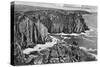 The Lion's Den from Pordenack, Land's End, Cornwall, Early 20th Century-null-Stretched Canvas