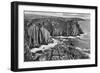 The Lion's Den from Pordenack, Land's End, Cornwall, Early 20th Century-null-Framed Giclee Print