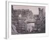 The Lion's Gate, Main Entrance to Mycenae-Heinrich Schliemann-Framed Giclee Print