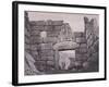 The Lion's Gate, Main Entrance to Mycenae-Heinrich Schliemann-Framed Giclee Print