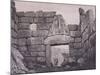 The Lion's Gate, Main Entrance to Mycenae-Heinrich Schliemann-Mounted Giclee Print