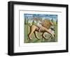 The Lion, the Lamb and the Angel, 2007-PJ Crook-Framed Giclee Print