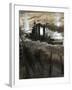 The Lion, Turns Towards the German Fleet During the Battle of Jutland-null-Framed Giclee Print