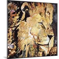 The Lion-James Grey-Mounted Art Print