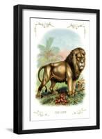 The Lion-null-Framed Art Print