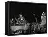 The Lionel Hampton Orchestra on Stage at Knebworth, Hertfordshire, July 1982-Denis Williams-Framed Stretched Canvas