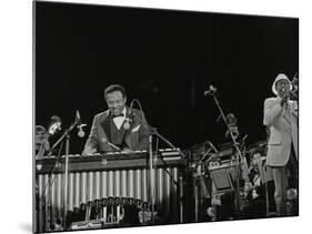 The Lionel Hampton Orchestra on Stage at Knebworth, Hertfordshire, July 1982-Denis Williams-Mounted Photographic Print