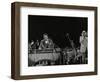 The Lionel Hampton Orchestra on Stage at Knebworth, Hertfordshire, July 1982-Denis Williams-Framed Photographic Print