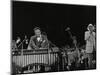 The Lionel Hampton Orchestra on Stage at Knebworth, Hertfordshire, July 1982-Denis Williams-Mounted Photographic Print