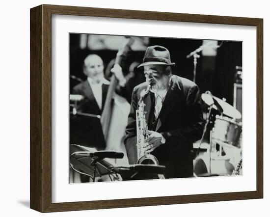 The Lionel Hampton Orchestra Playing at the Newport Jazz Festival, Middlesbrough, 1978-Denis Williams-Framed Photographic Print