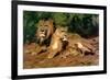 The Lions at Home, 1881-Rosa Bonheur-Framed Giclee Print