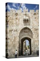 The Lions Gate in the Old City, UNESCO World Heritage Site, Jerusalem, Israel, Middle East-Yadid Levy-Stretched Canvas