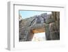 The Lions' Gate in the ruins of the ancient city of Mycenae, UNESCO World Heritage Site, Peloponnes-David Pickford-Framed Photographic Print