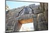 The Lions' Gate in the ruins of the ancient city of Mycenae, UNESCO World Heritage Site, Peloponnes-David Pickford-Mounted Photographic Print