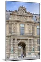 The Lions Gate Of The Louvre-Cora Niele-Mounted Giclee Print