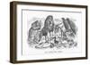 The Lions Just Share, 1882-Joseph Swain-Framed Giclee Print