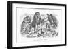 The Lions Just Share, 1882-Joseph Swain-Framed Giclee Print