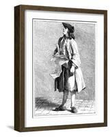 The List of the Winners in the Lottery!, 1737-1742-Bouchardon-Framed Giclee Print