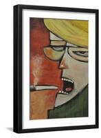 The Literary Critic-Tim Nyberg-Framed Giclee Print