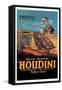 The Literary Digest: Houdini Buried Alive-null-Framed Stretched Canvas
