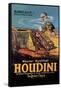 The Literary Digest: Houdini Buried Alive-null-Framed Stretched Canvas