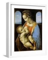 The Litta Madonna, 1490-Leonardo da Vinci-Framed Giclee Print