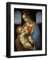 The Litta Madonna, C. 1490-Leonardo da Vinci-Framed Giclee Print