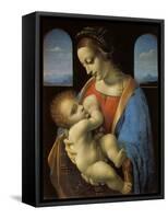 The Litta Madonna, C. 1490-Leonardo da Vinci-Framed Stretched Canvas