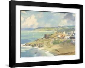 The Little Beach - St. Ives-Frank Sherwin-Framed Premium Giclee Print