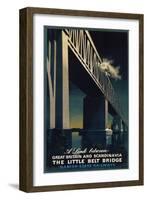 The Little Belt Bridge Poster-Aage Rasmussen-Framed Giclee Print