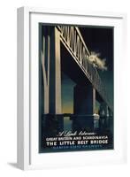 The Little Belt Bridge Poster-Aage Rasmussen-Framed Giclee Print