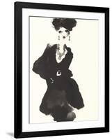 The Little Black Jacket-Bridget Davies-Framed Giclee Print