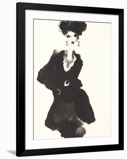 The Little Black Jacket-Bridget Davies-Framed Giclee Print