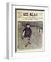 The Little Boy, from 'Gil Blas', 1897 (Colour Litho)-Théophile Alexandre Steinlen-Framed Premium Giclee Print