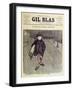 The Little Boy, from 'Gil Blas', 1897 (Colour Litho)-Théophile Alexandre Steinlen-Framed Giclee Print