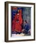 The Little Boy Knelt before the King and Stammered Out the Story, 1120-AS Forrest-Framed Giclee Print